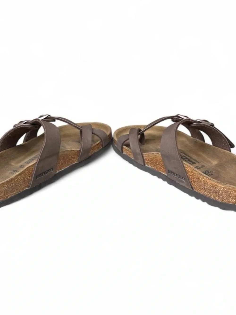 Birkenstock Mayari Mocha Brown Birko-Flor Sandals US Women's 5 EU 36 Regular